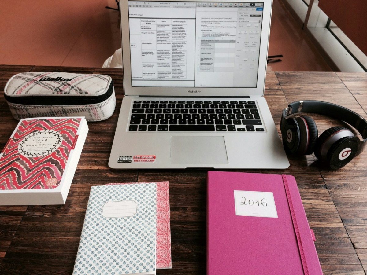 Ноутбук из пинтереста