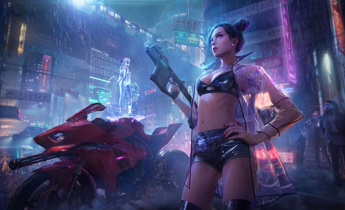 Cyberpunk 2077 Нетраннер