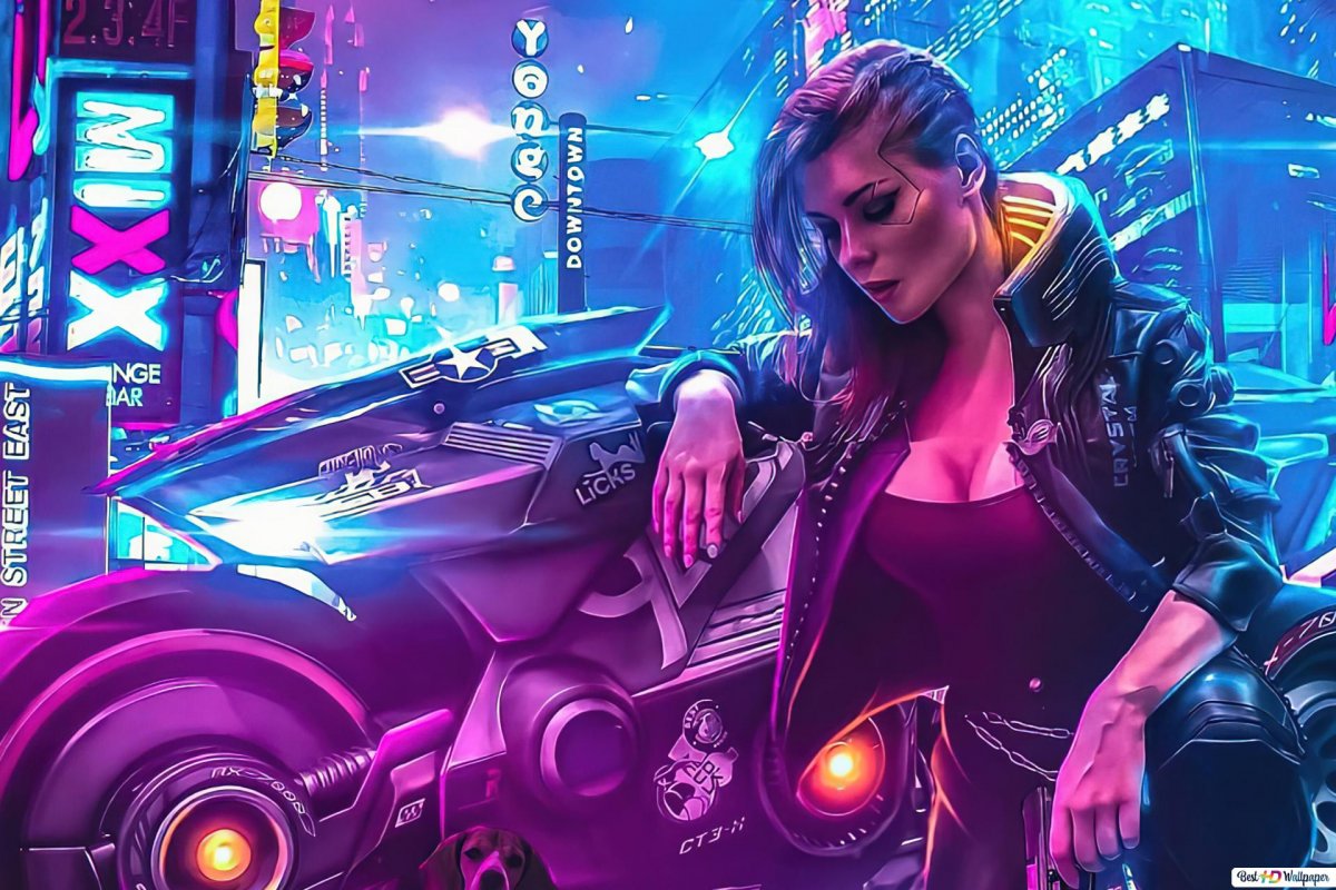 Cyberpunk 2077 Милла Йовович