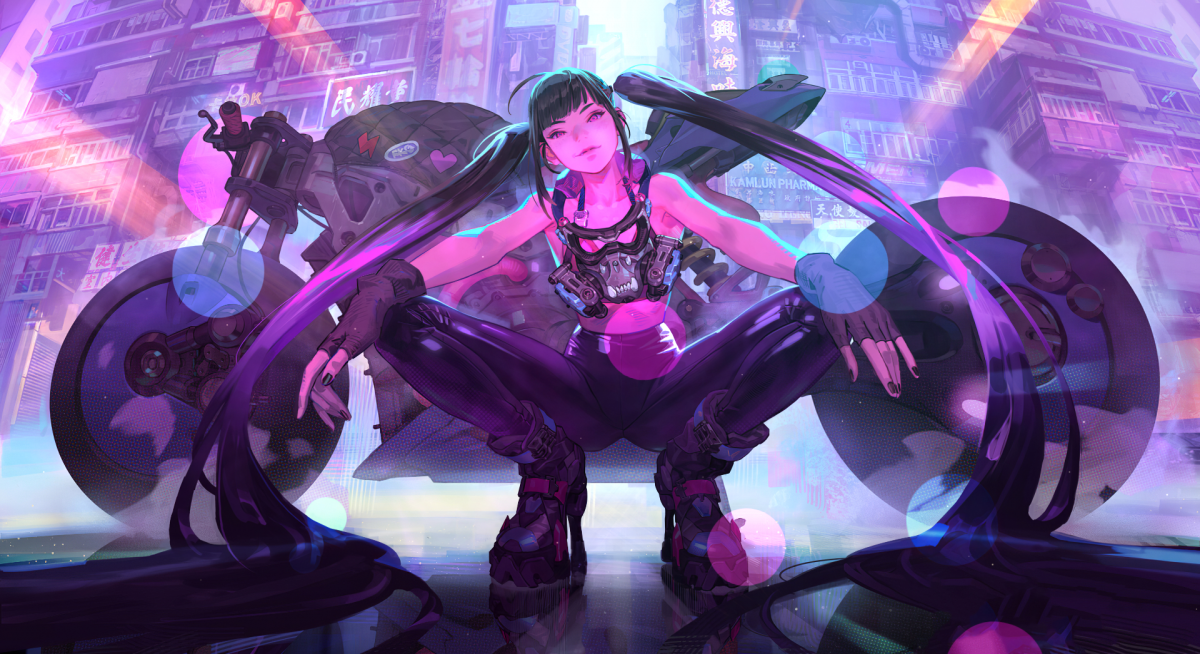 Лиззи Лиззи киберпанк