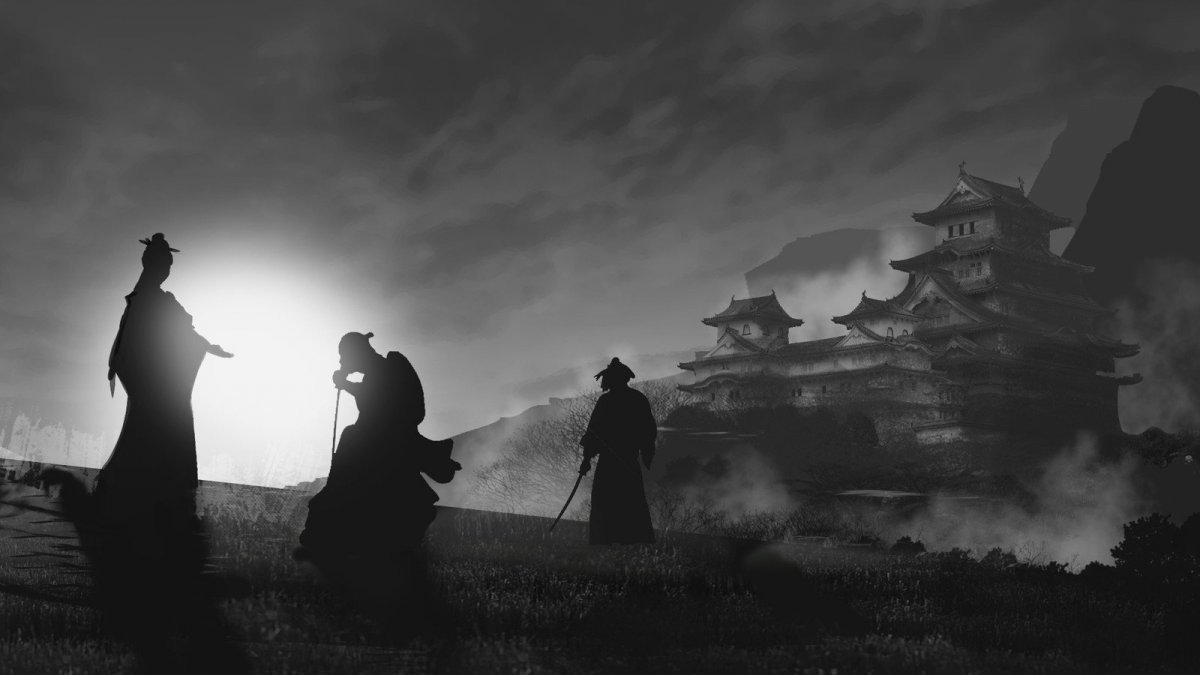 Фон Япония Самурай