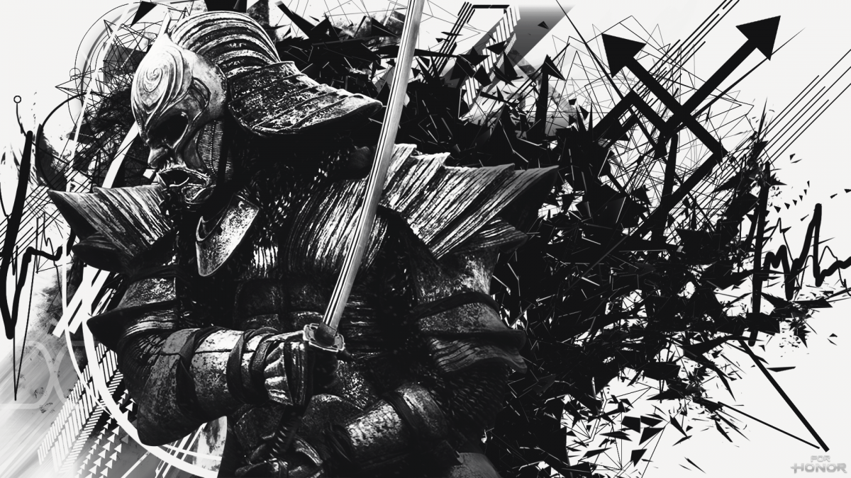 Обои в стиле самураев