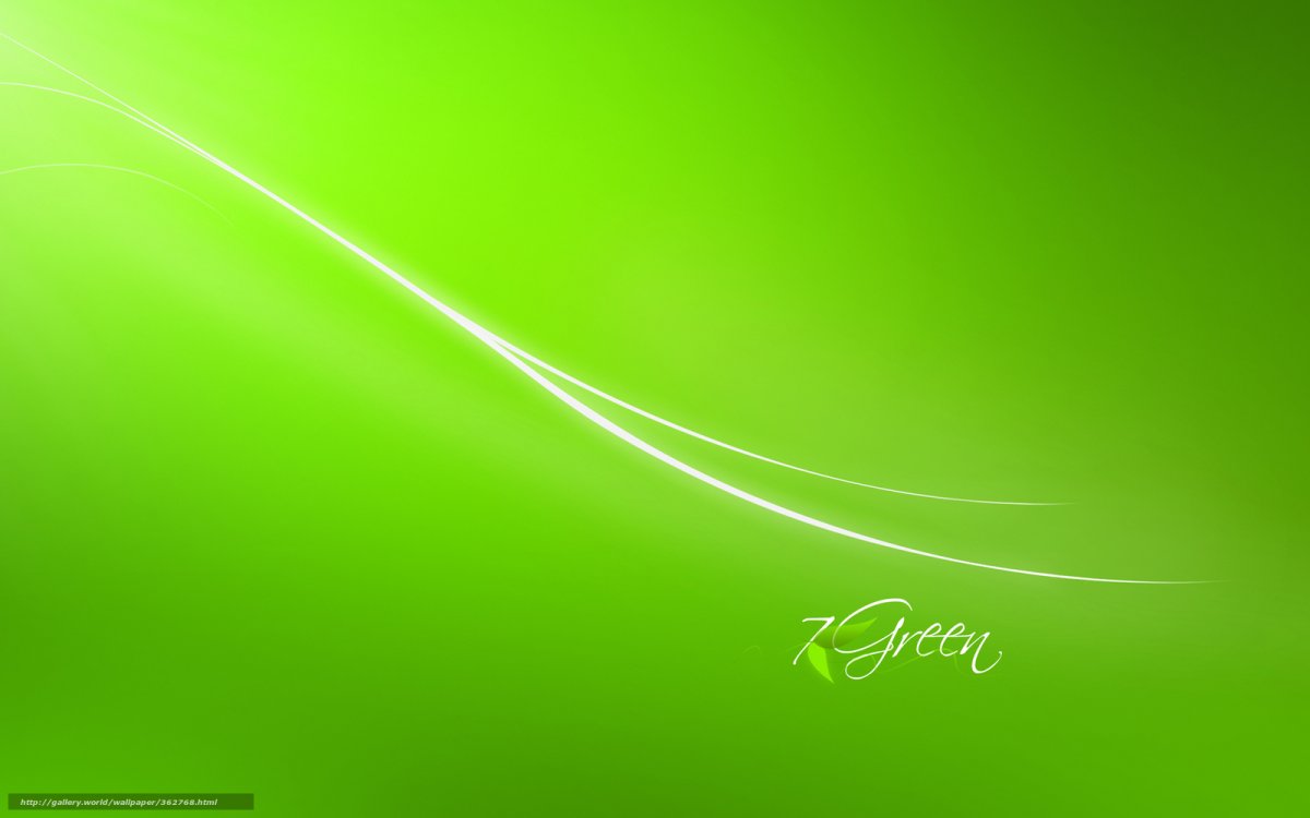 Зелёные обои на рабочий стол