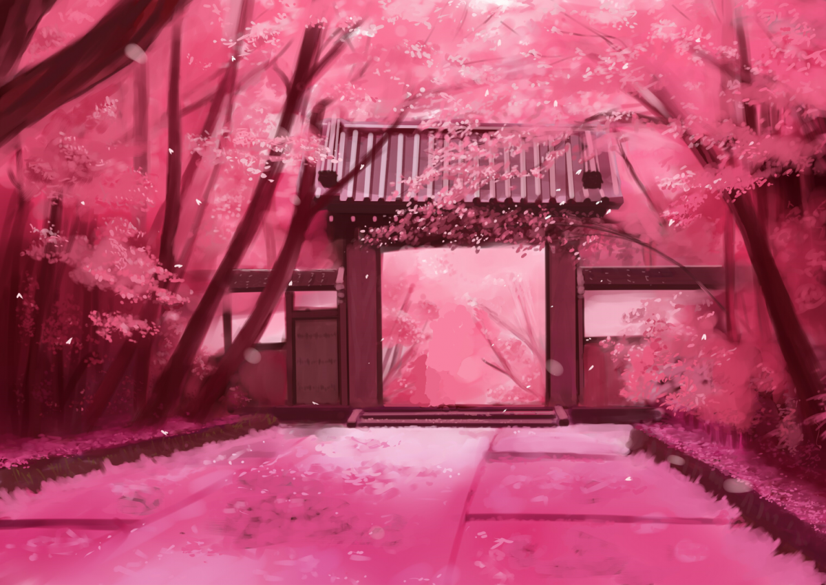 Вечноцветущая Сакура аниме