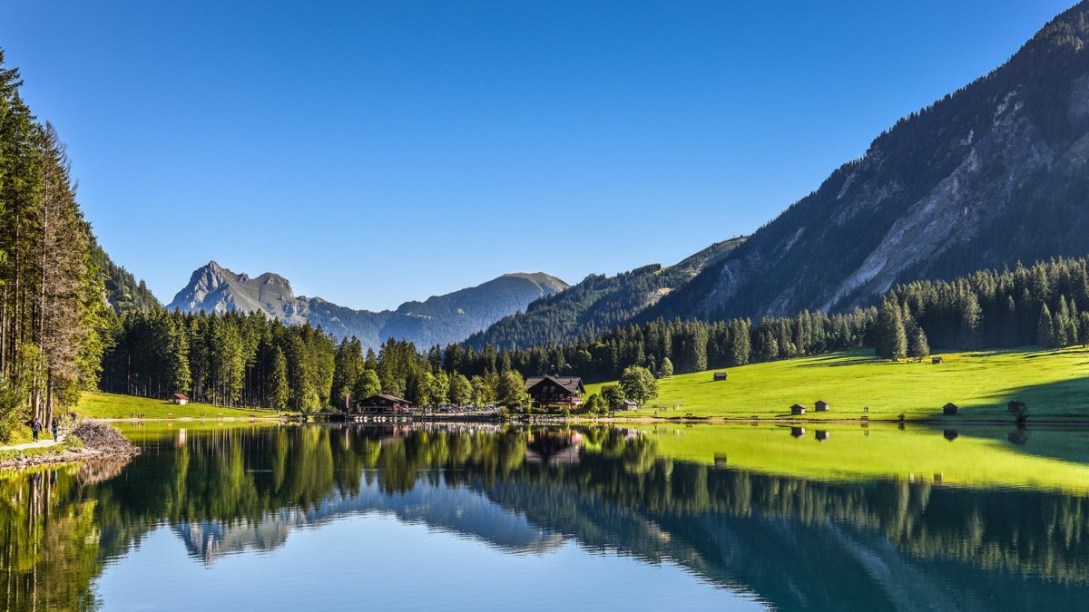 Озеро Тироль Австрия