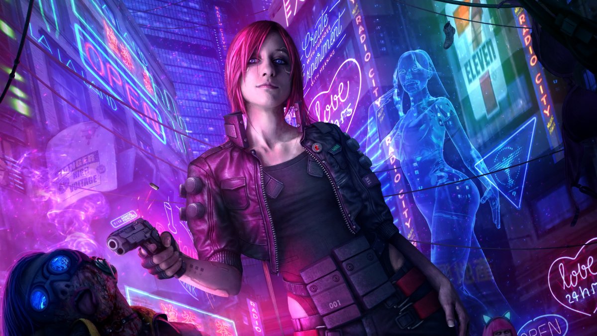 Эвелин Паркер Cyberpunk 2077