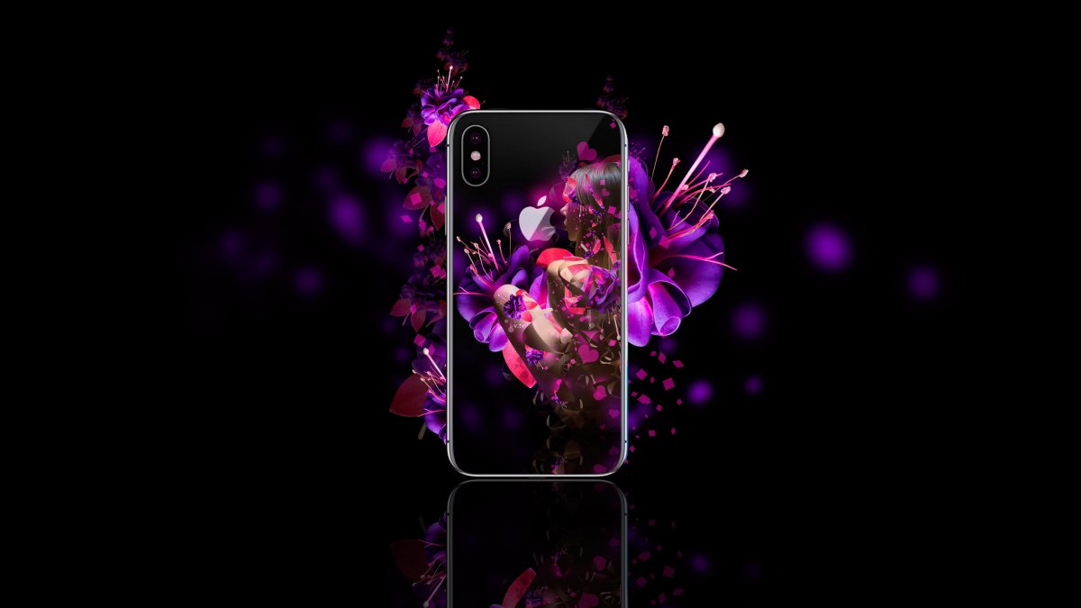 Красивый темный фон