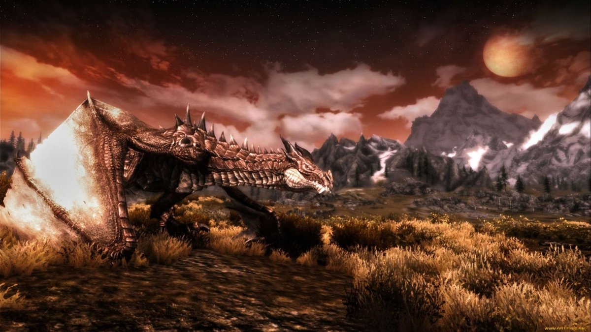 Скайрим на рабочий стол