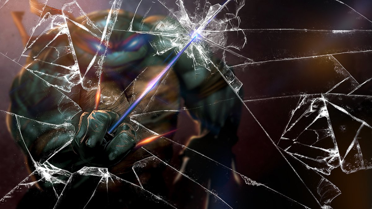 Фото трещины на экране