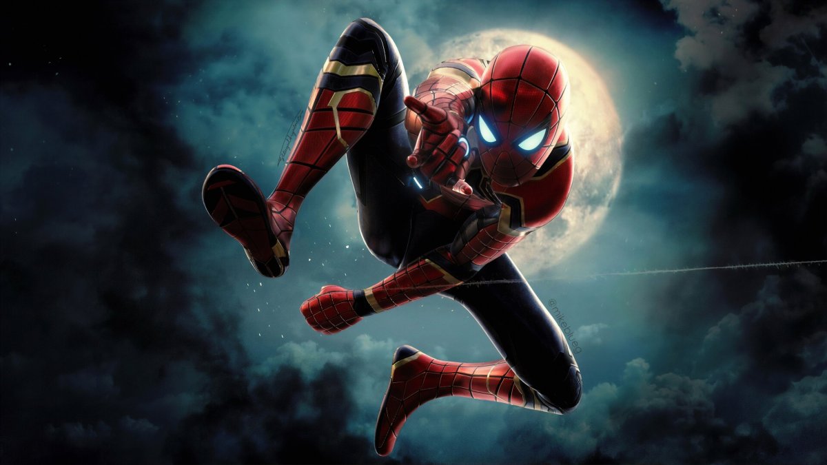 Spider man Art 4к