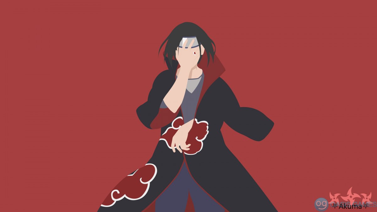 Итачи красный