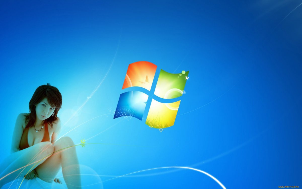 Красивая заставка виндовс