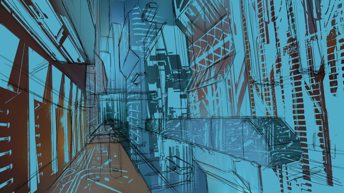 Cyberpunk 2077 аниме арт