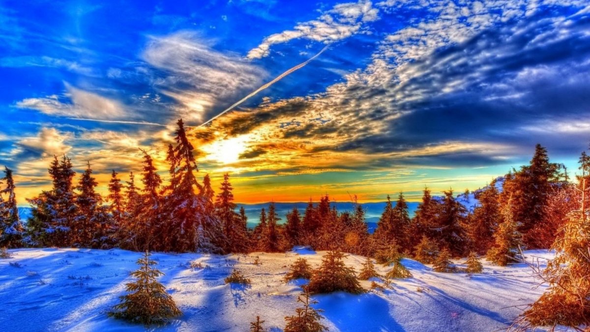 Зимний пейзаж