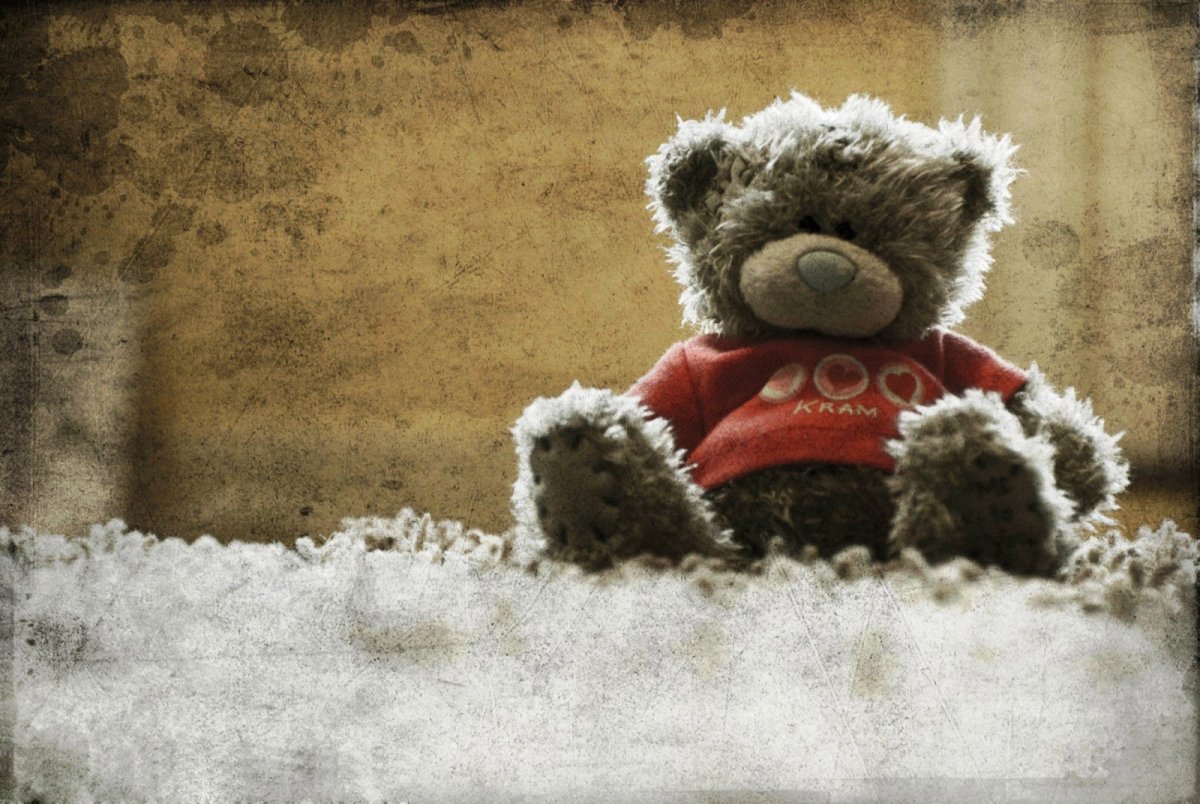 Обои с плюшевыми мишками