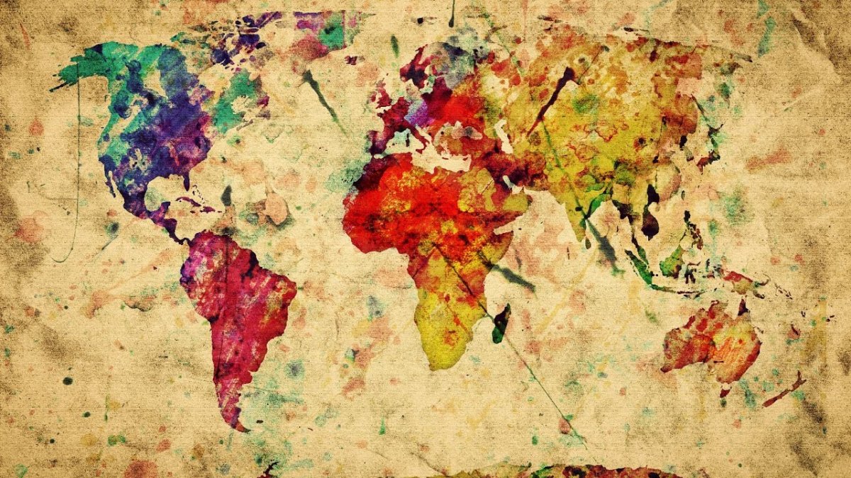 Древние топографические карты эскиз