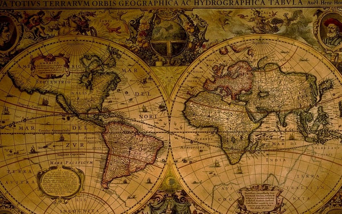 His Dark materials World Map
