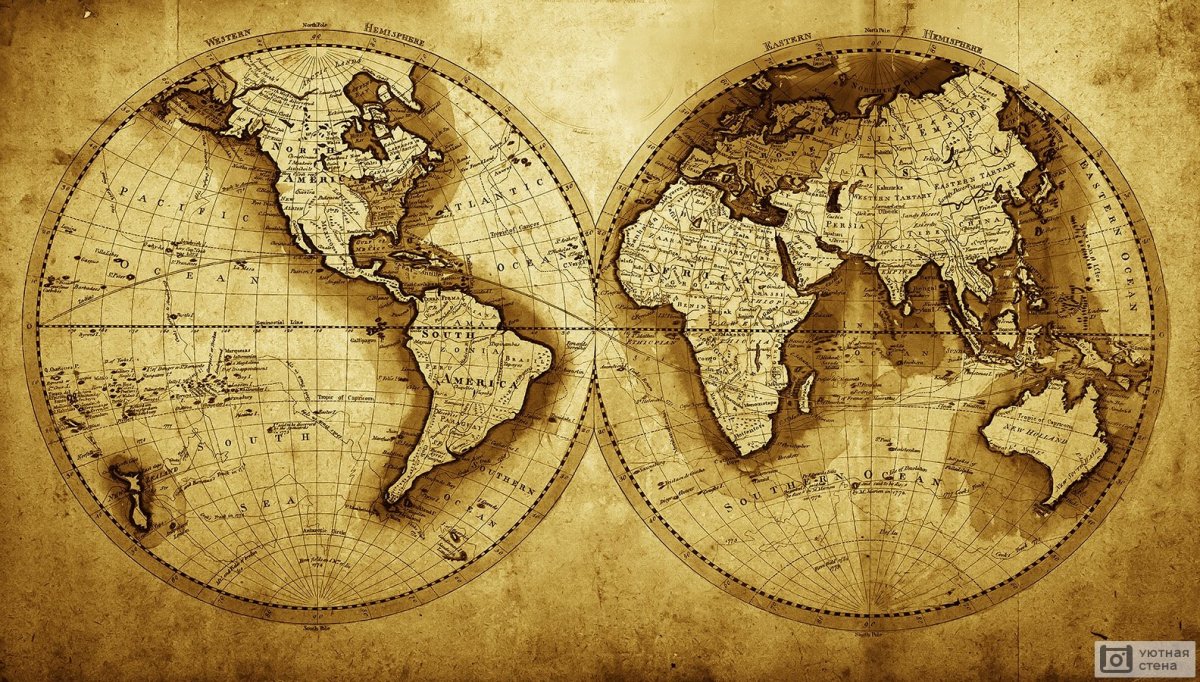 Политическая карта мира обои