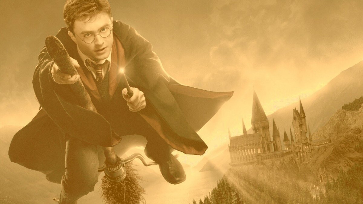 Обои на рабочий стол Гарри Поттер Минимализм