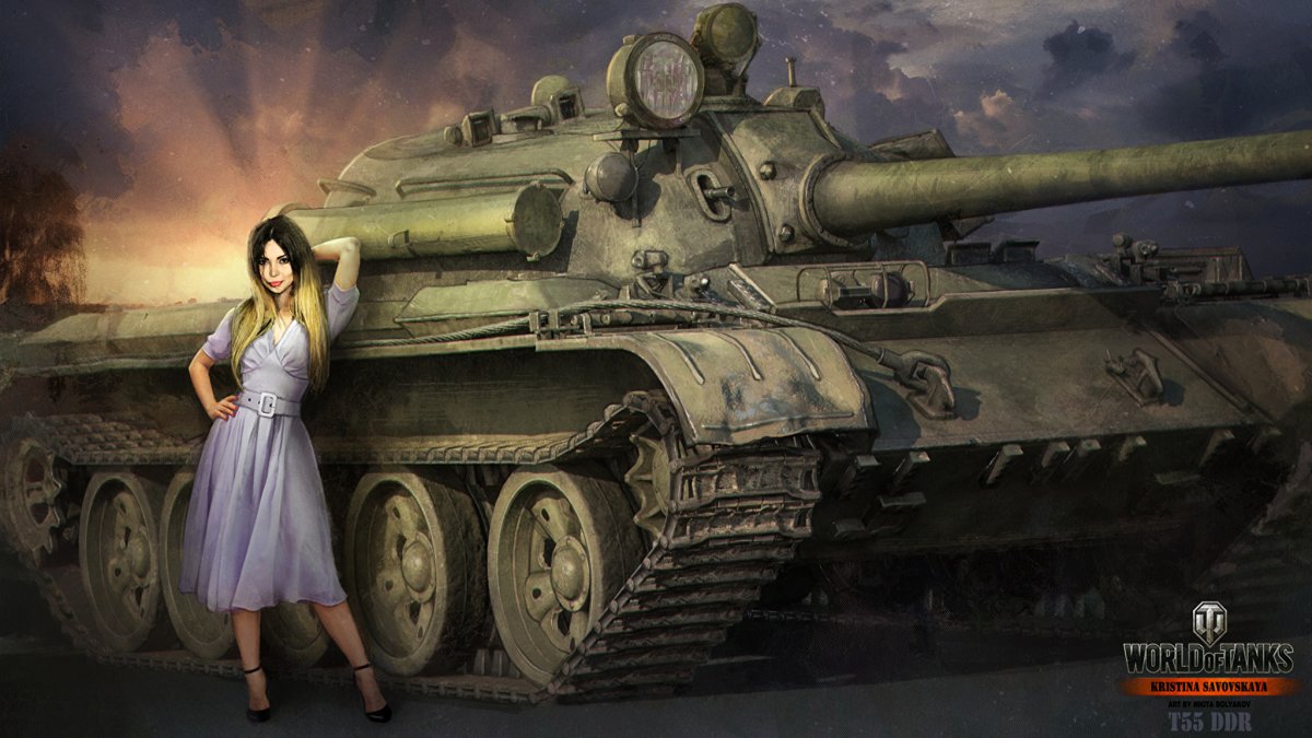 Т55а World of Tanks
