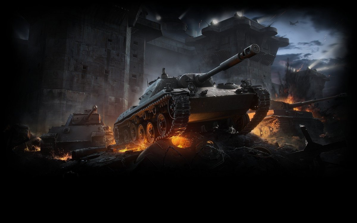 World of Tanks ночной