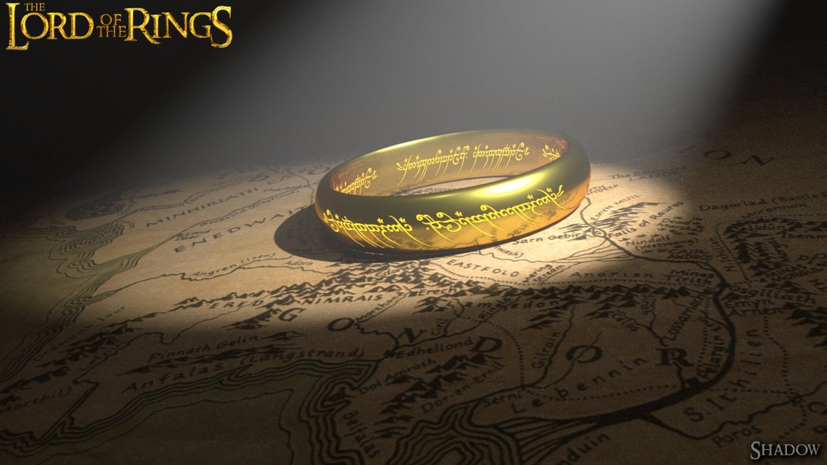 Кольцо всевластия Властелин колец обои