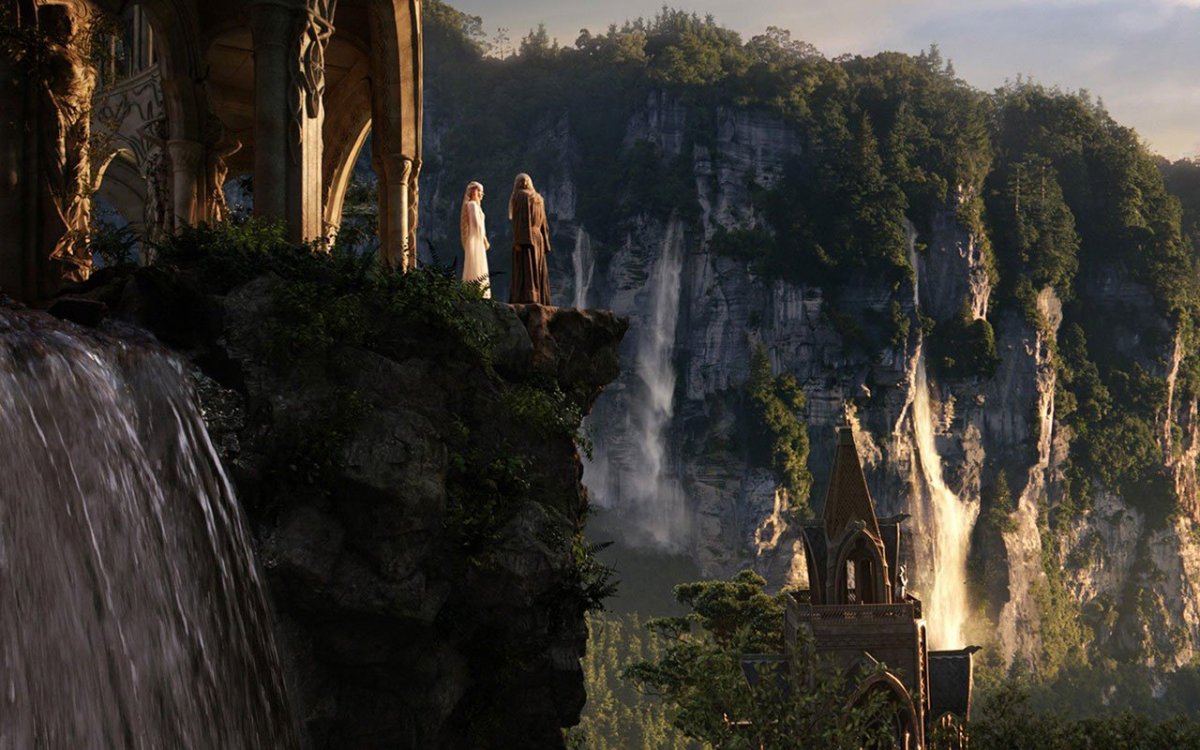 Город эльфов Властелин колец Ривенделл