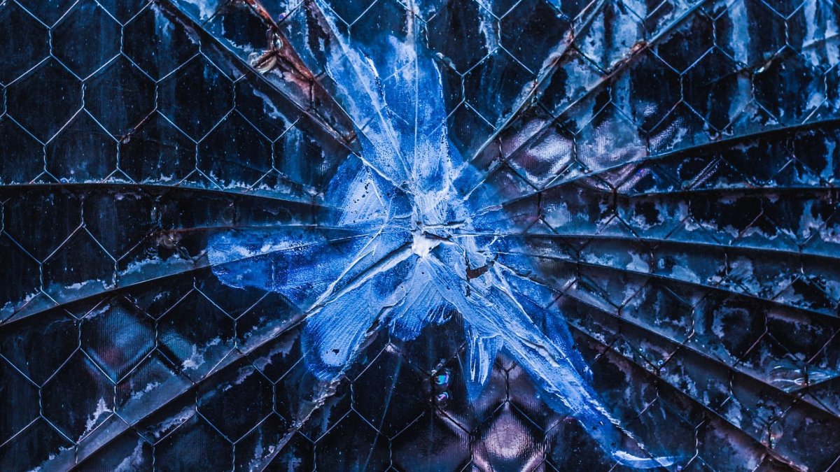 Текстура разбитого стекла