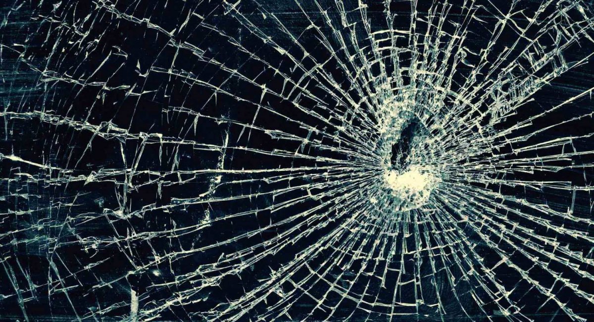 Разбитый монитор