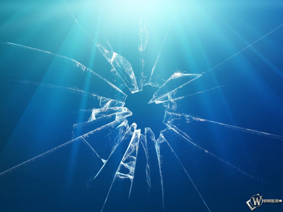 Эффект разбитого экрана