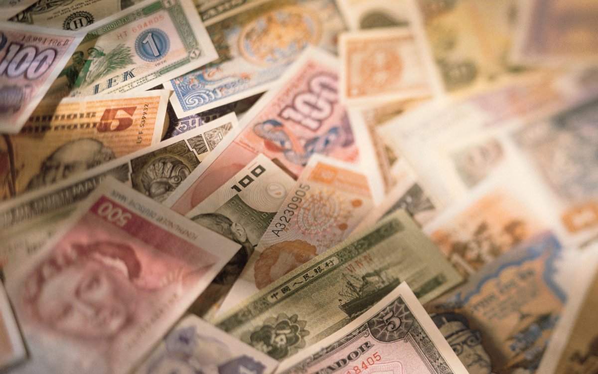 Обои деньги