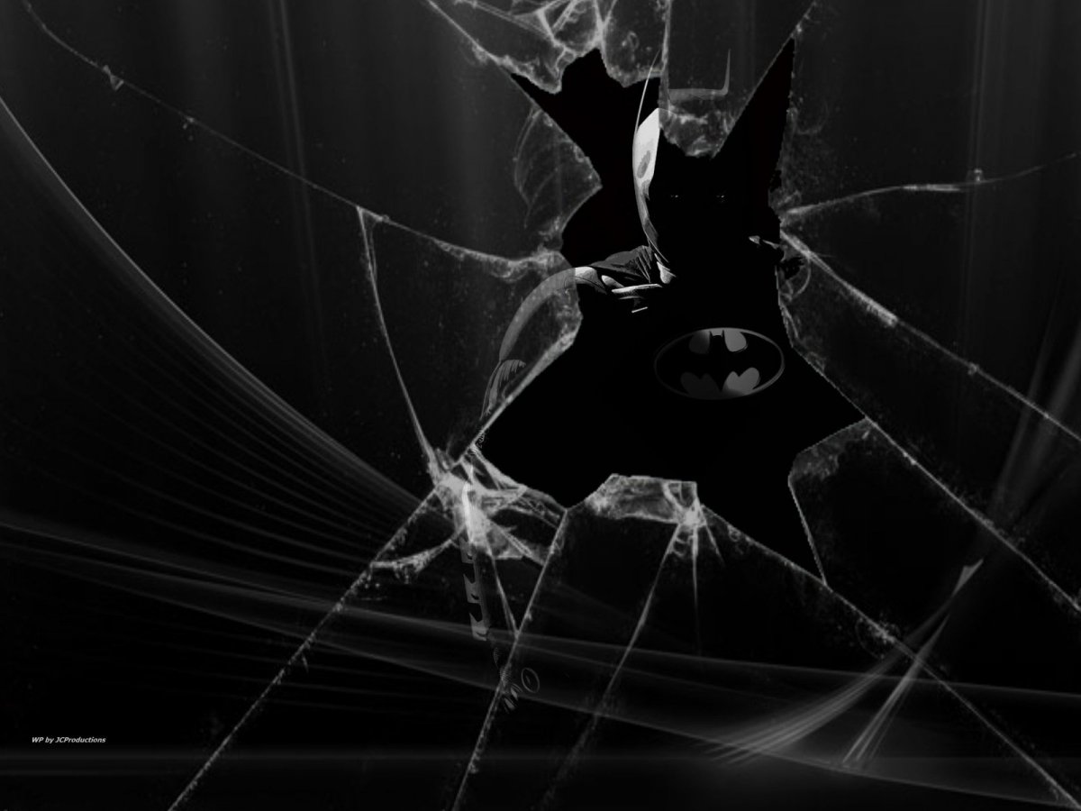 Чёрный разбитый экран