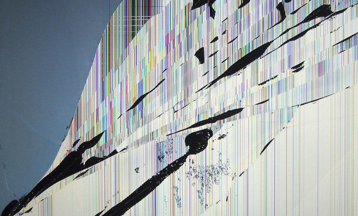 Фильтр разбитого экрана