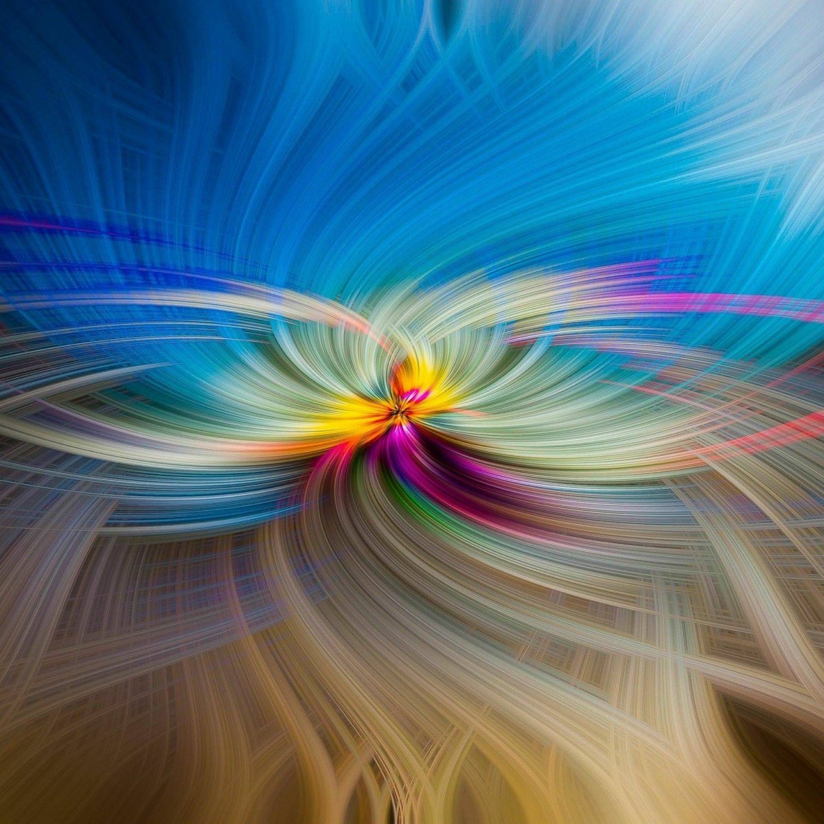 Радужные лучи