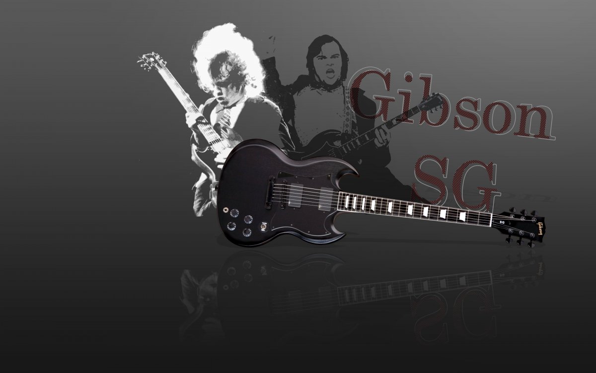 Guitar Gibson SG обои