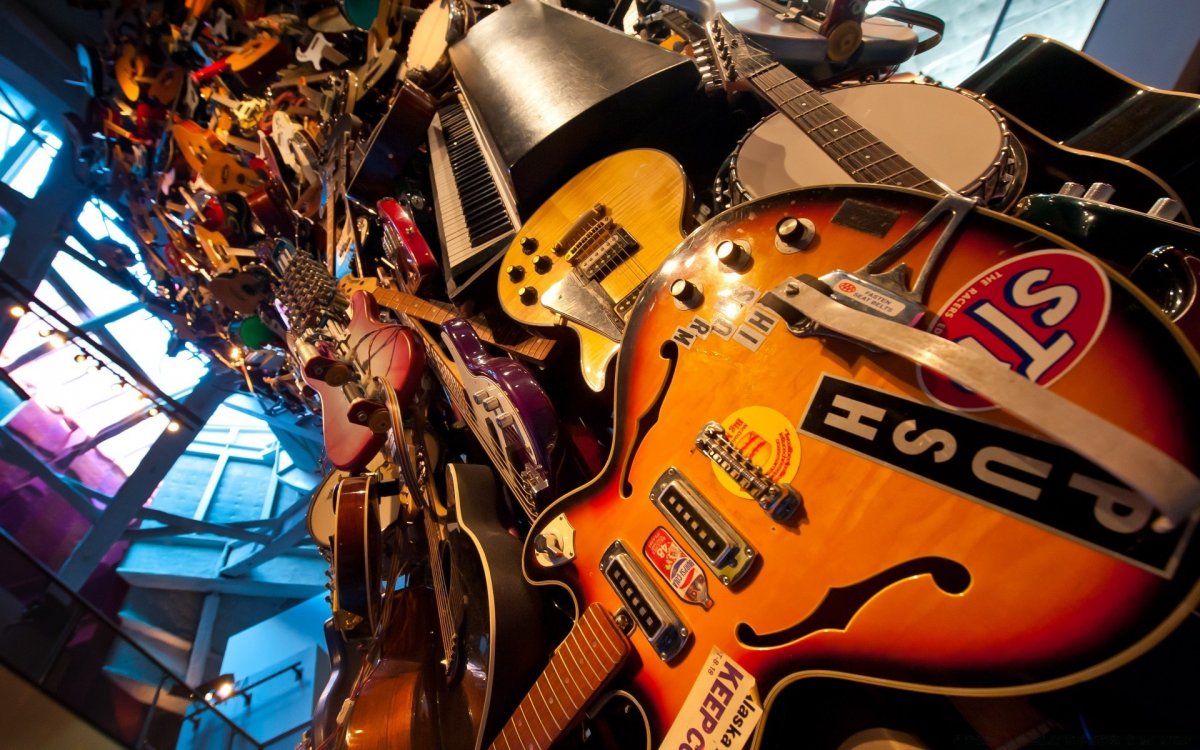 Красивые гитары