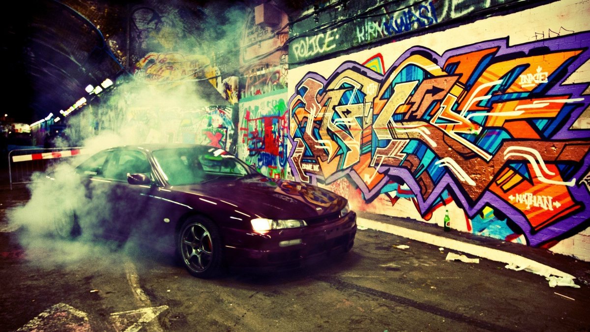 Обои на рабочий стол граффити