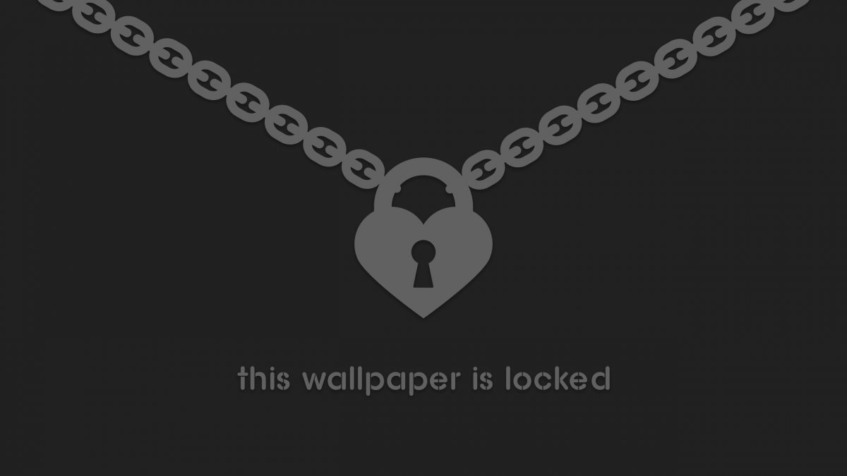 Черный фон на экран блокировки