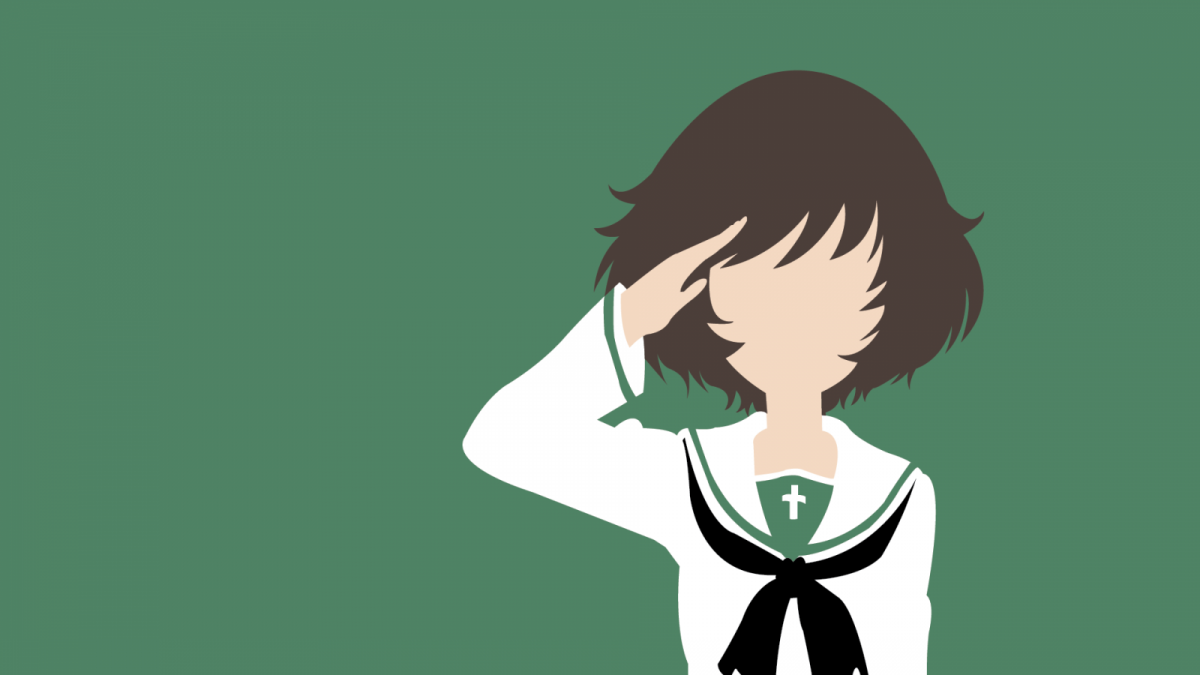 Картинки на рабочий стол аниме Минимализм