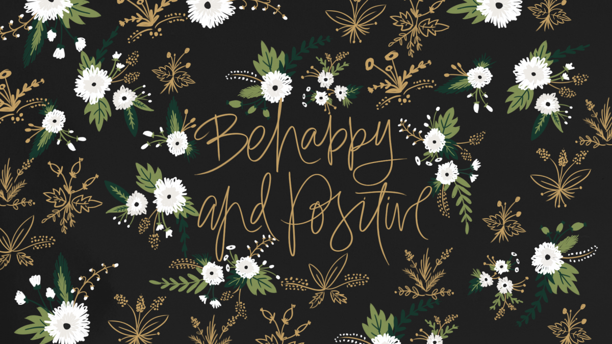 Цветы на темном фоне