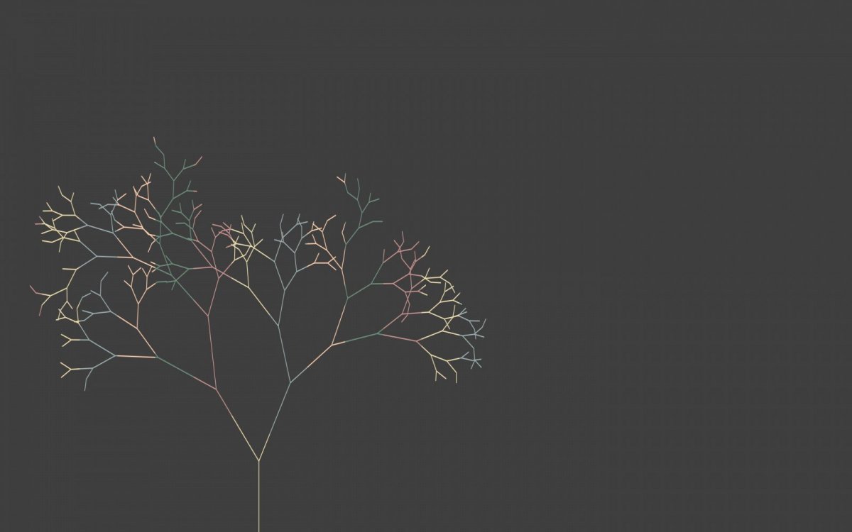 Листья на темном фоне