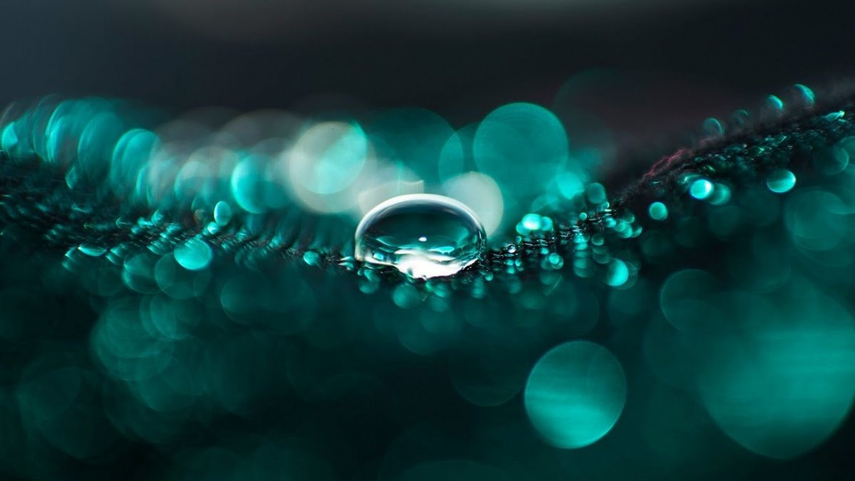 Бирюзовый фон