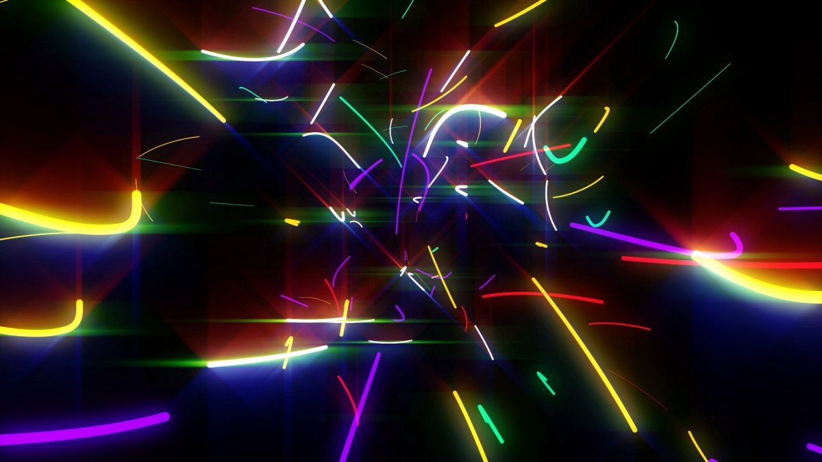Неоновая абстракция