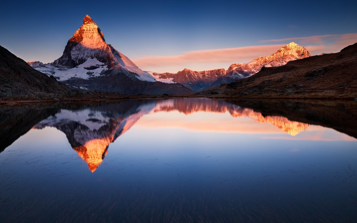 Matterhorn гора озеро