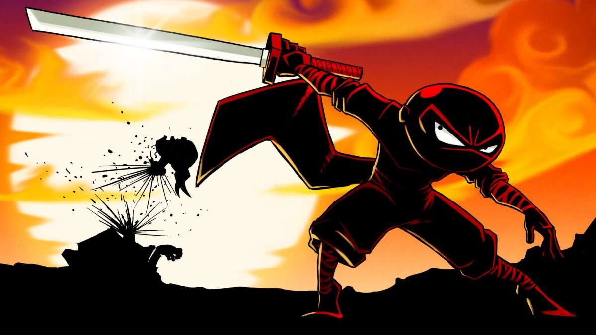 Фон для рабочего стола ниндзя