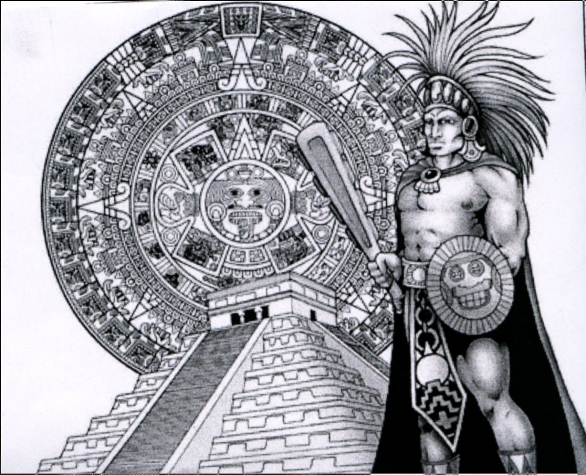 Тиначтилан Майя инки Ацтеки