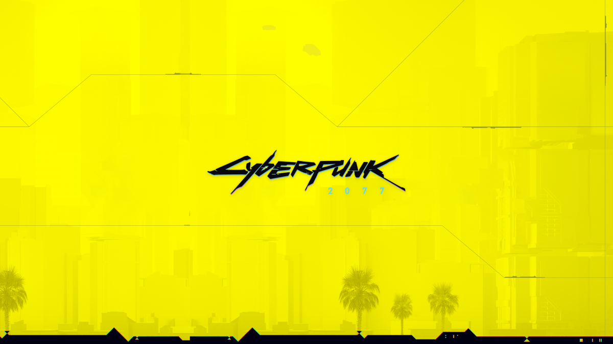 Cyberpunk wallpaper yellow фото 1