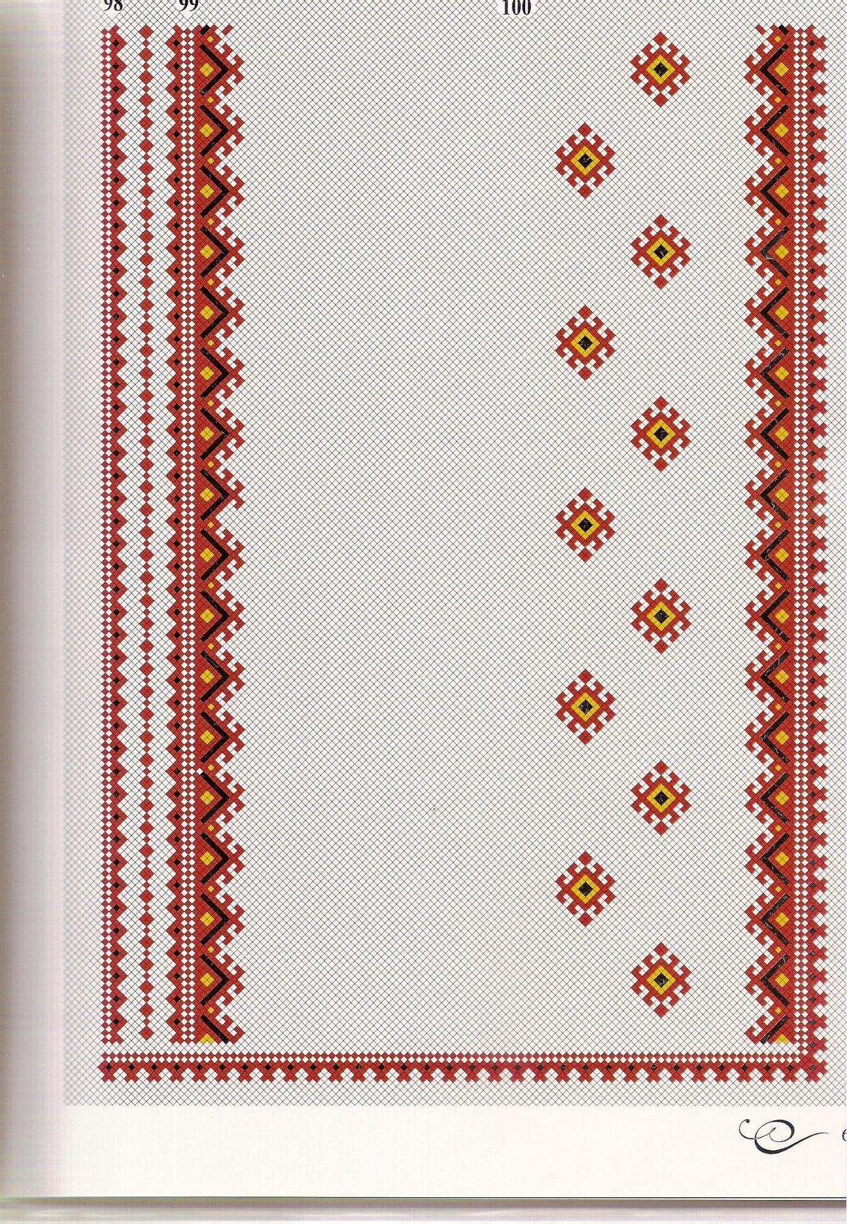 Фото рушника белорусским орнаментом