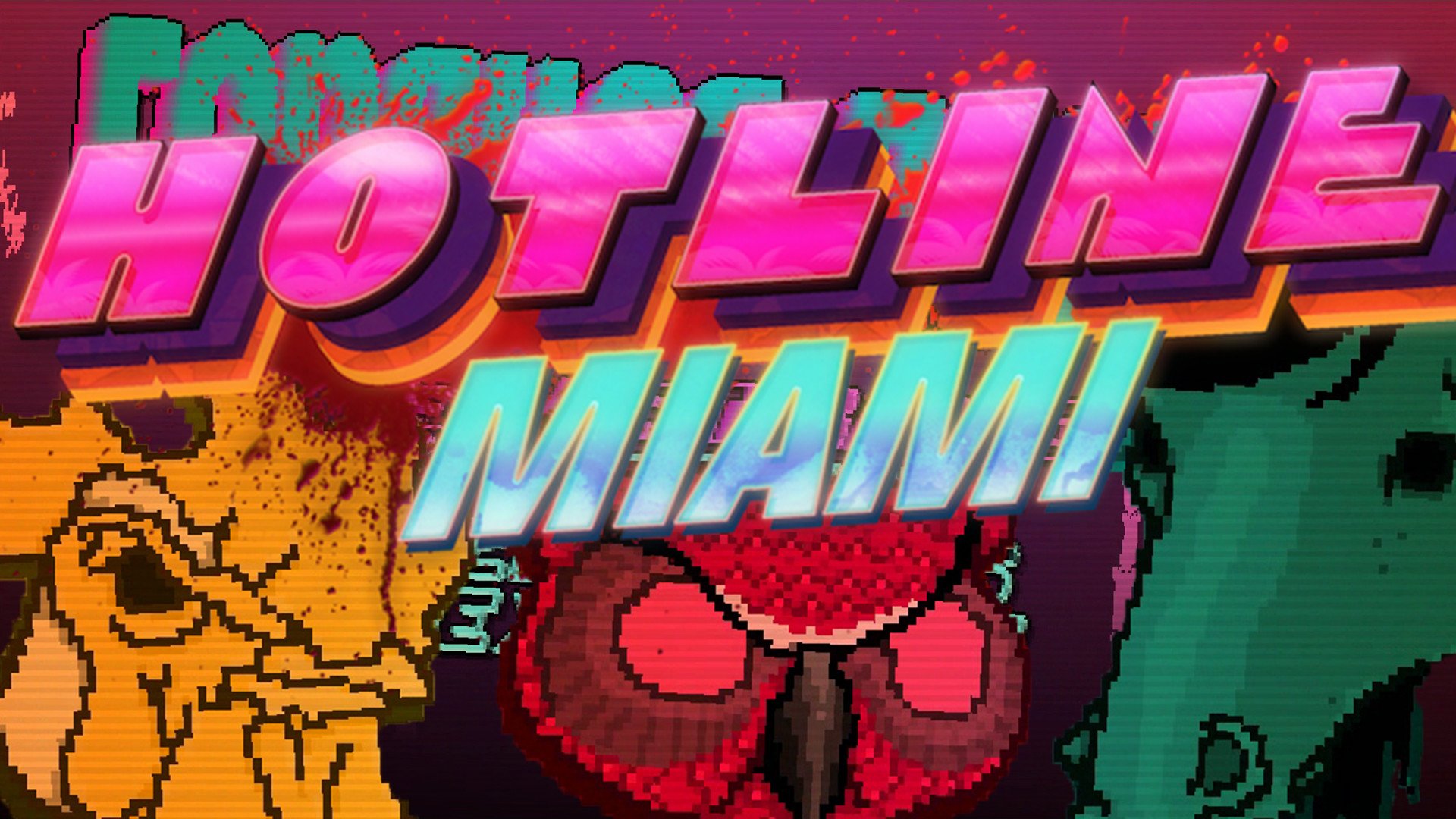 Сюжет хотлайн майами. Горячая линия Майами игра. Обои Хотлайн Майами 1. Хотлайн Майами 1 обложка. Хотлайн Майами превью.
