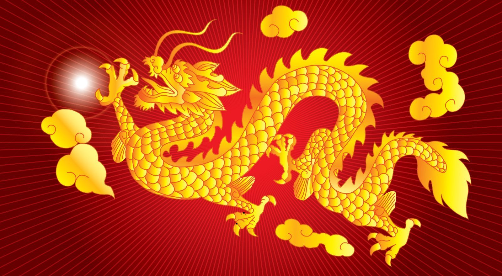 Год какого дракона по цвету. Шэньлун дракон. Китайский дракон шэньлун. Красный китайский дракон. Китайский дракон на Красном фоне.
